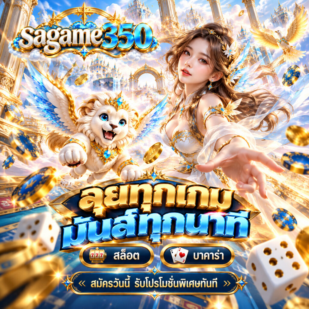 sagame350 สล็อตออนไลน์ บาคาร่า ลุยทุกเกม มันส์ทุกนาที